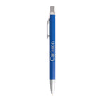 Blue Beau Recycled Aluminum Gel Pen with a custom logo
