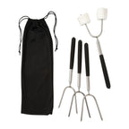 Extendable 34" Roasting Sticks with Carrying Case