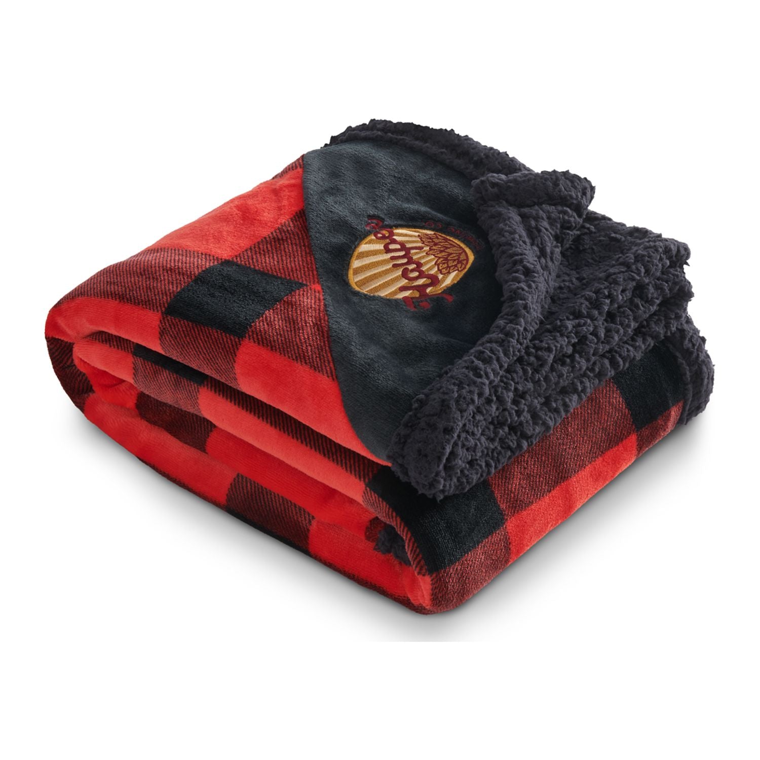 Field & Co.® Buffalo Plaid Sherpa Blanket