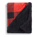 Field & Co.® Buffalo Plaid Sherpa Blanket