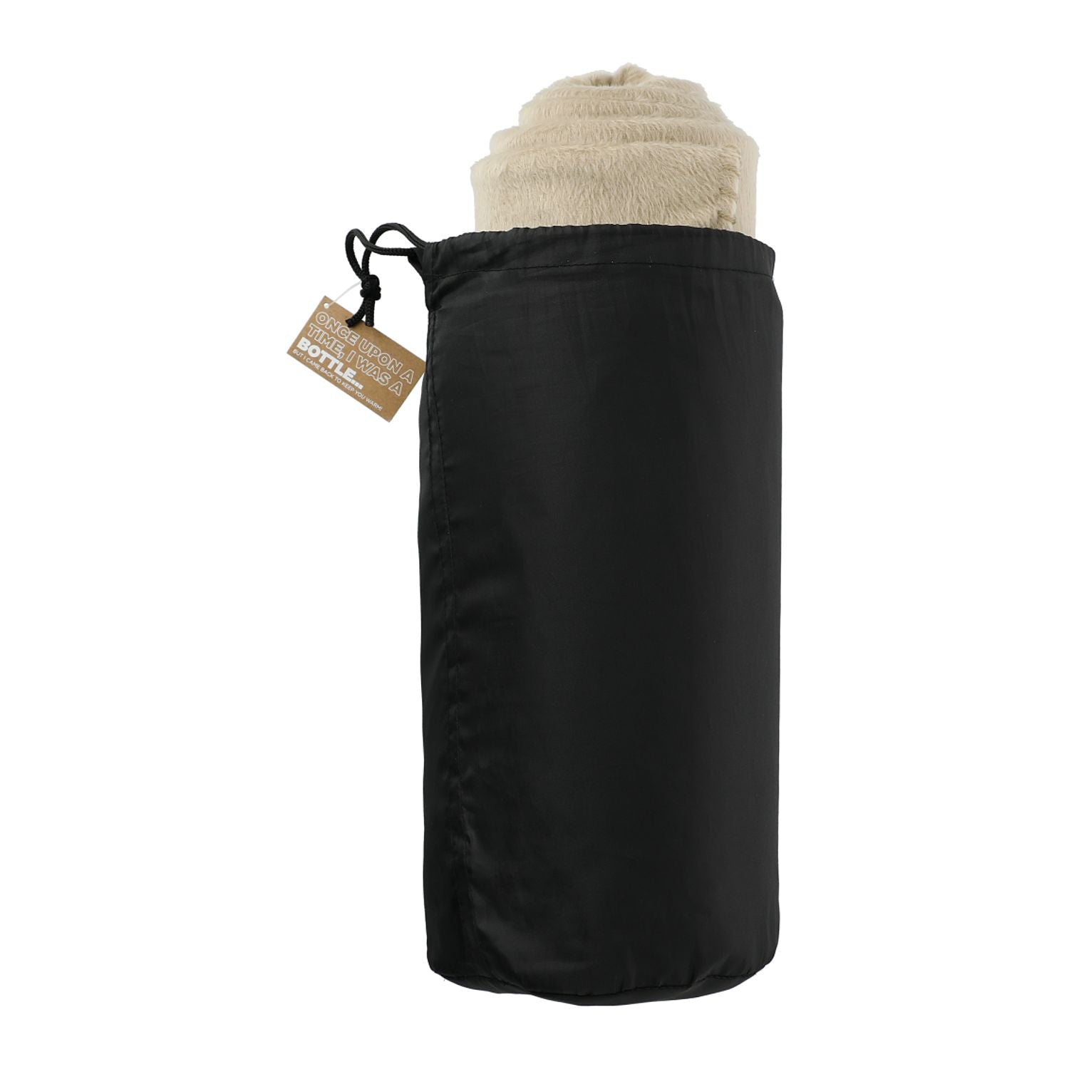 100% Recycled PET Fleece Blanket with RPET Pouch