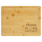 11.5" x 8.75" Bamboo Cutting Board with Drip Ring
