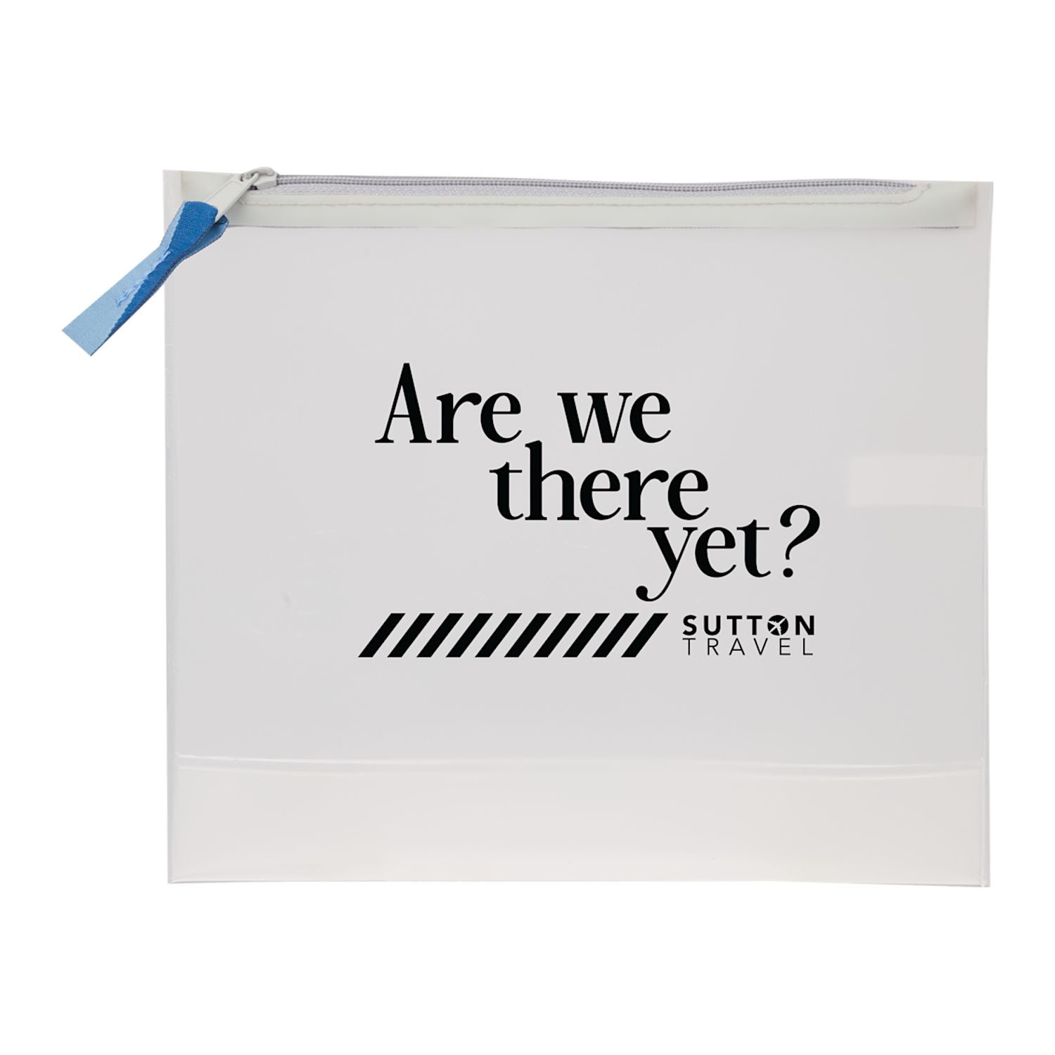 Wander & Roam Travel Pouch with a 1 color imprint 