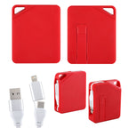 Retractable Charging Cable w/Phone Holder