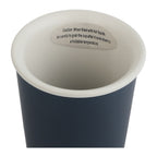 Inside of I'm Not a Paper Cup 10 oz Ceramic Tumbler with Silicone Lid