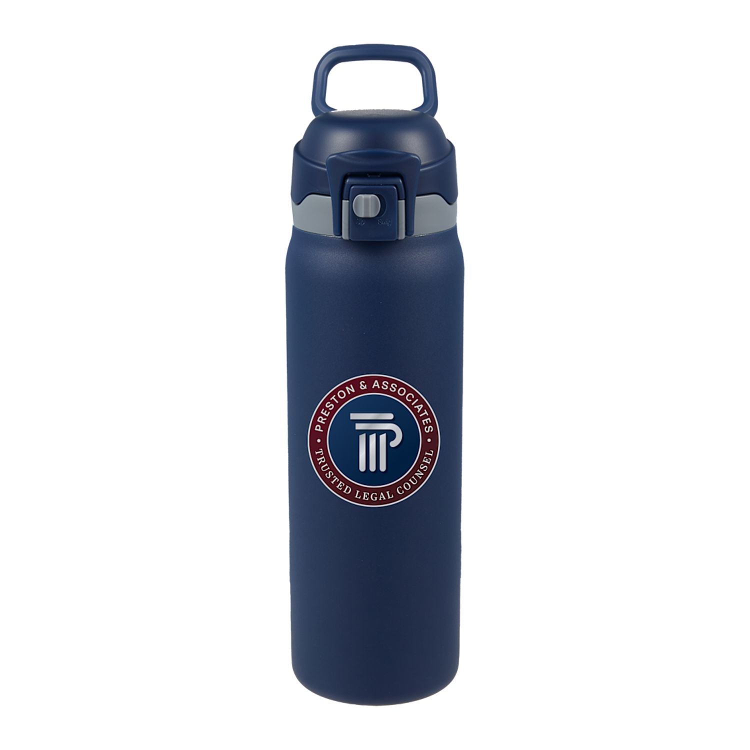 Rhine 2-in-1 Vacuum Eco-Friendly Bottle 30 oz - Navy