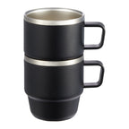 Doppio Stackable Recycled Mug Set 6oz