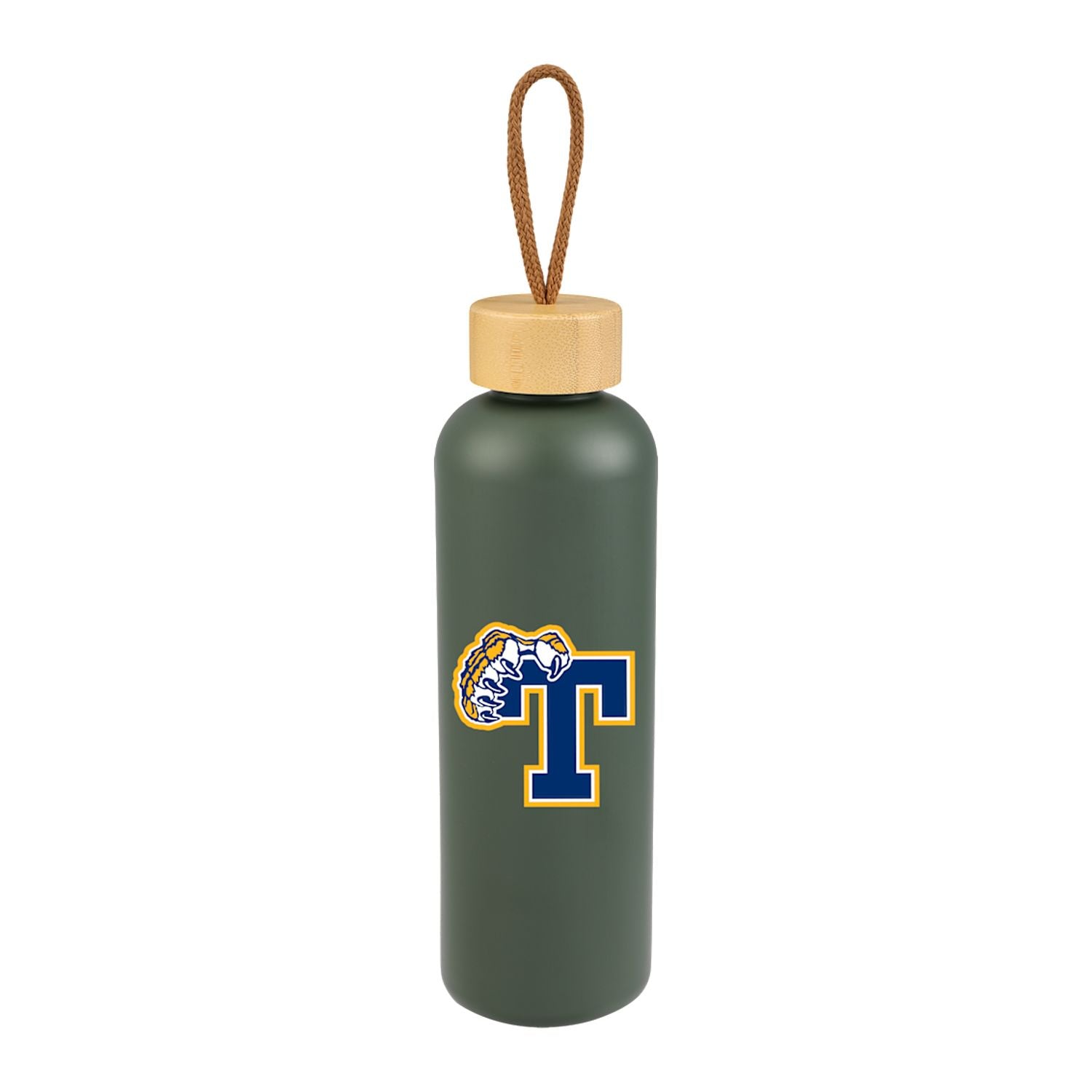 Tania 26 oz Bottle with FSC® Bamboo Lid - Sage