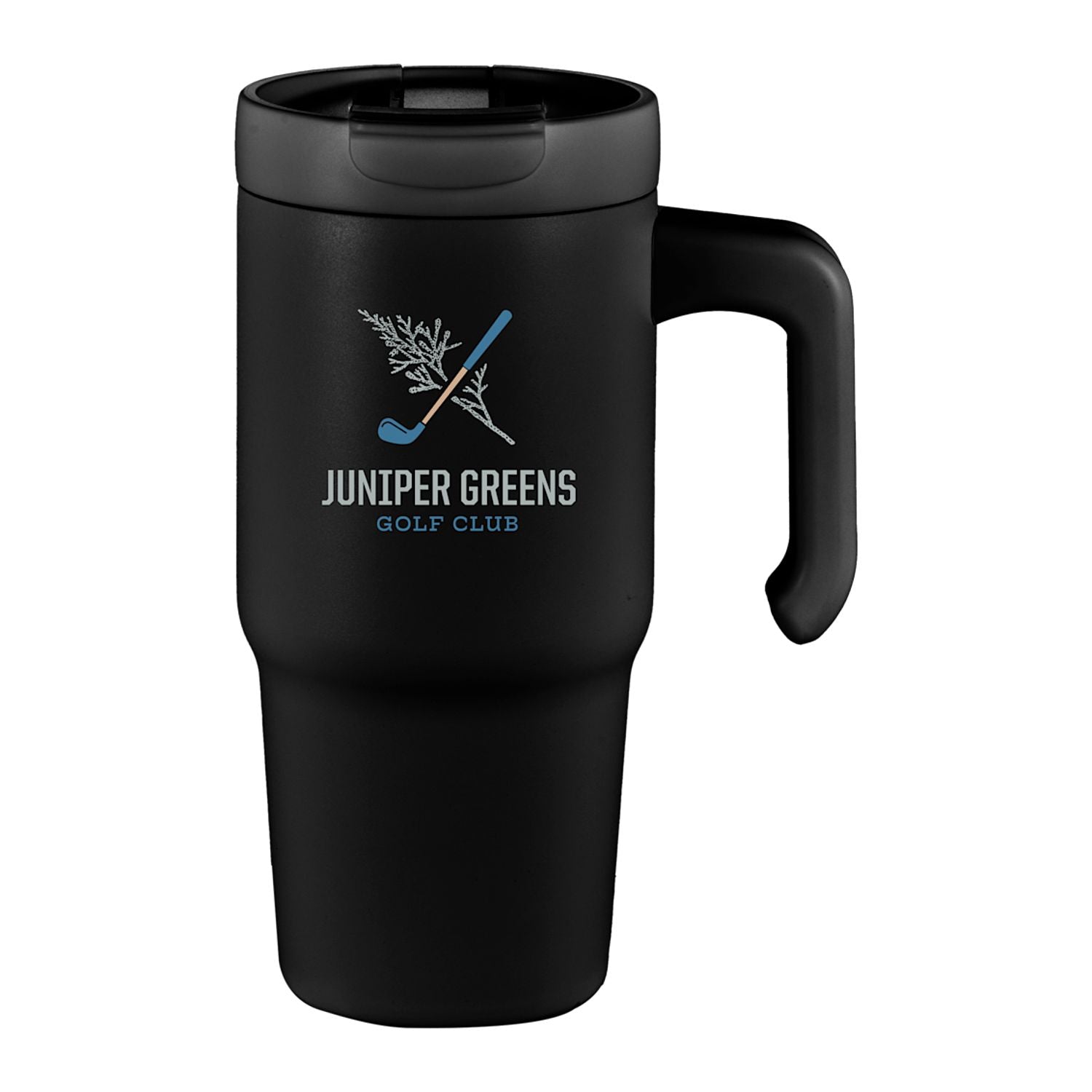 Peak Recycled Insulated Sip Or Swig Mug 24 oz - Black