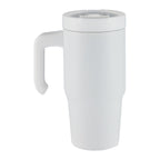Peak Recycled Insulated Sip Or Swig Mug 24 oz - White