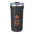 Catone 20 oz Recycled Vacuum Tumbler with Slider Lid - Black