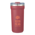 Catone 20 oz Recycled Vacuum Tumbler with Slider Lid - Red