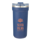Catone 20 oz Recycled Vacuum Tumbler with Slider Lid - Navy