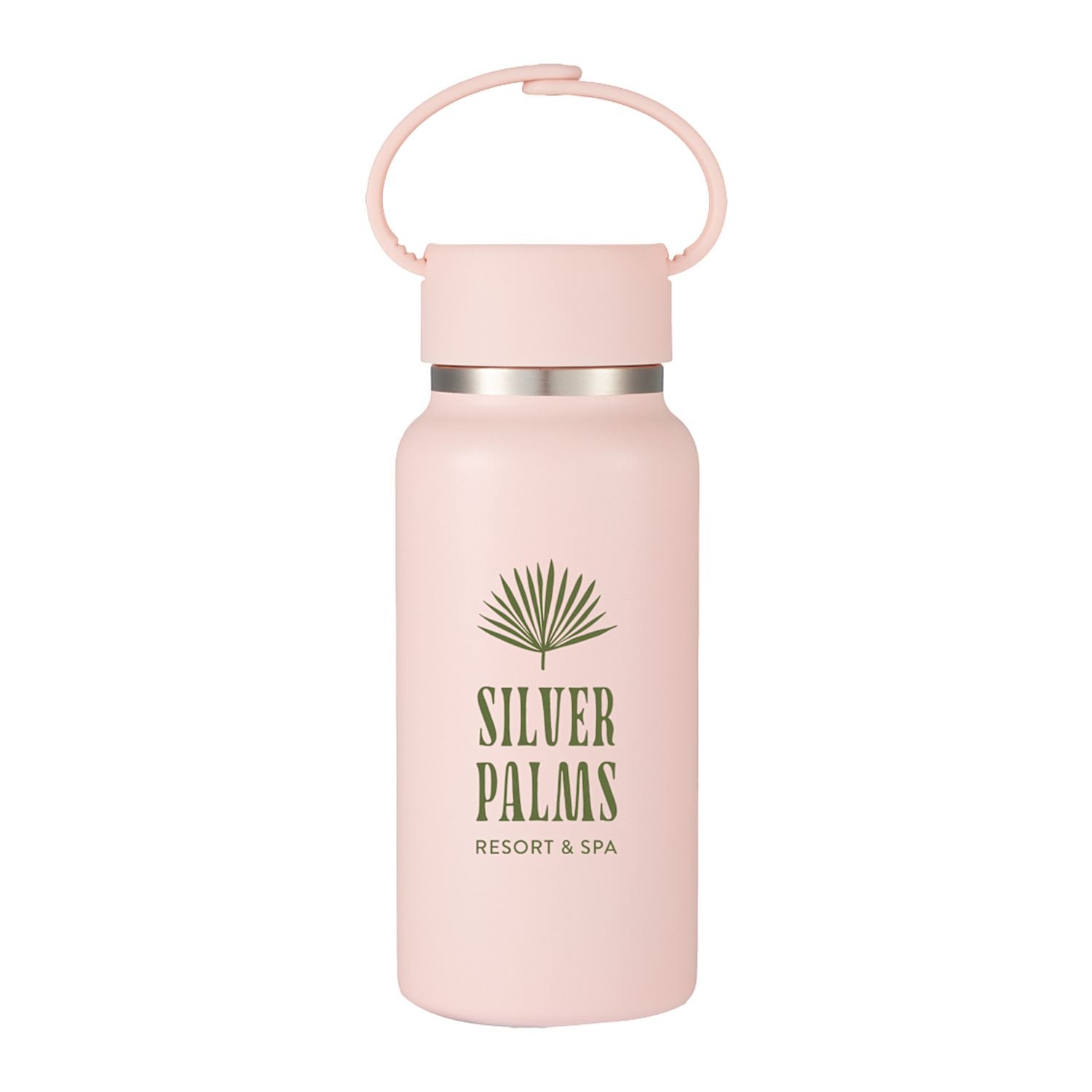 Mini Thor 8oz Vacuum Insulated Bottle with Clip Handle - Pink