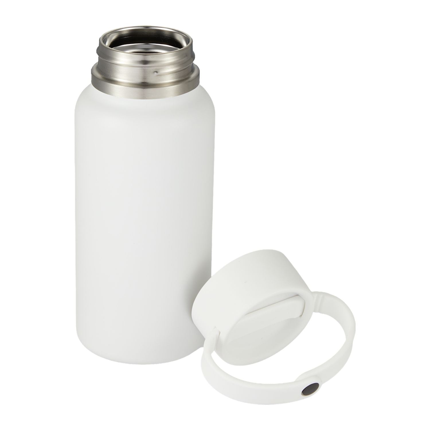 Mini Thor 8oz Vacuum Insulated Bottle with Clip Handle - White
