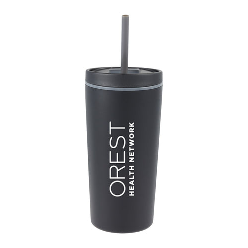 Santino 16 oz Recycled Tumbler with Dual Function Lid