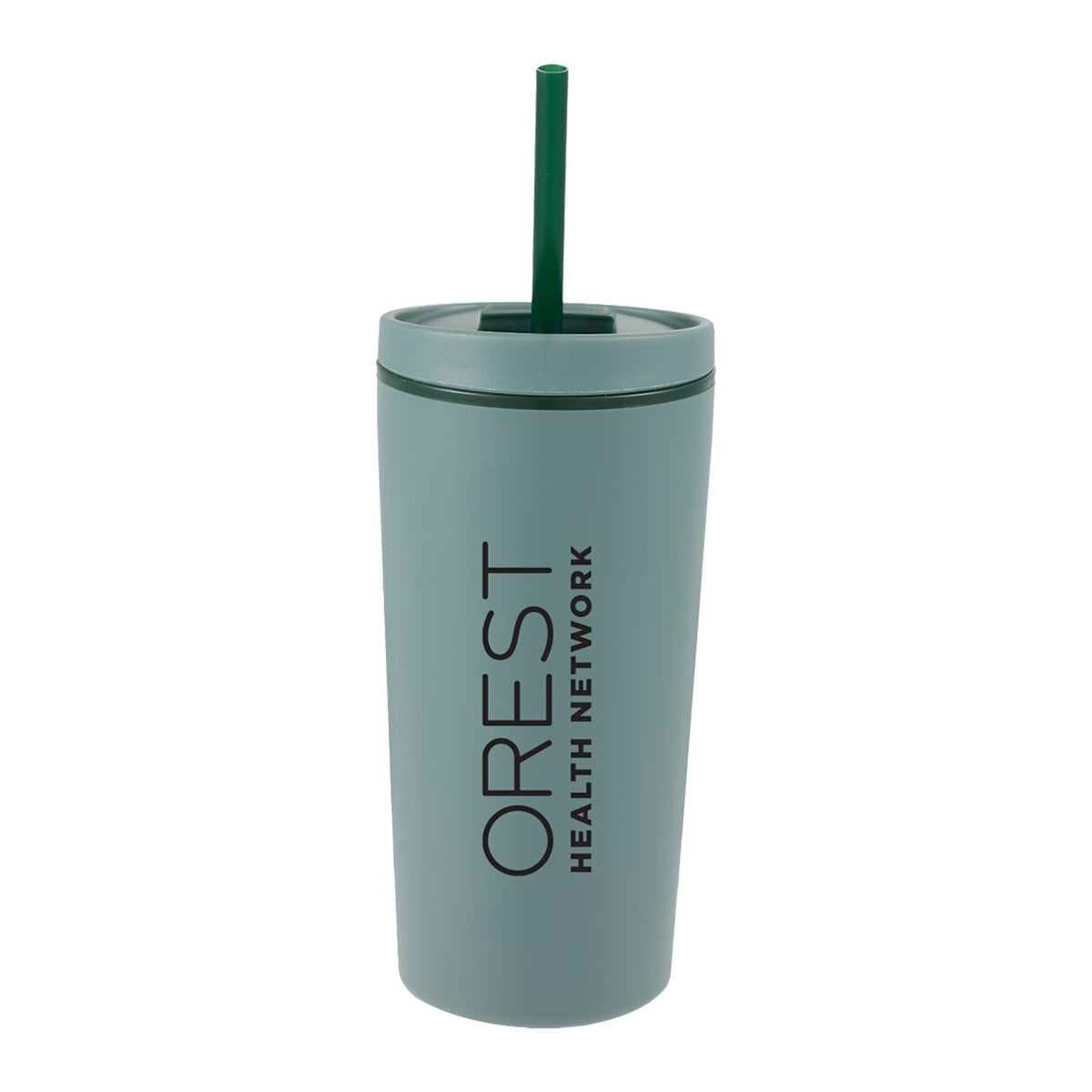 Santino 16 oz Recycled Tumbler with Dual Function Lid