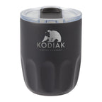 Olla 10 oz Vacuum Coffee Cup with Ceramic Liner - Black