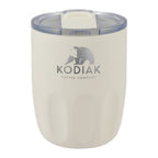 Olla 10 oz Vacuum Coffee Cup with Ceramic Liner - Cream