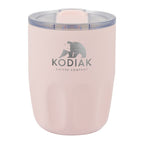 Olla 10 oz Vacuum Coffee Cup with Ceramic Liner - Pink