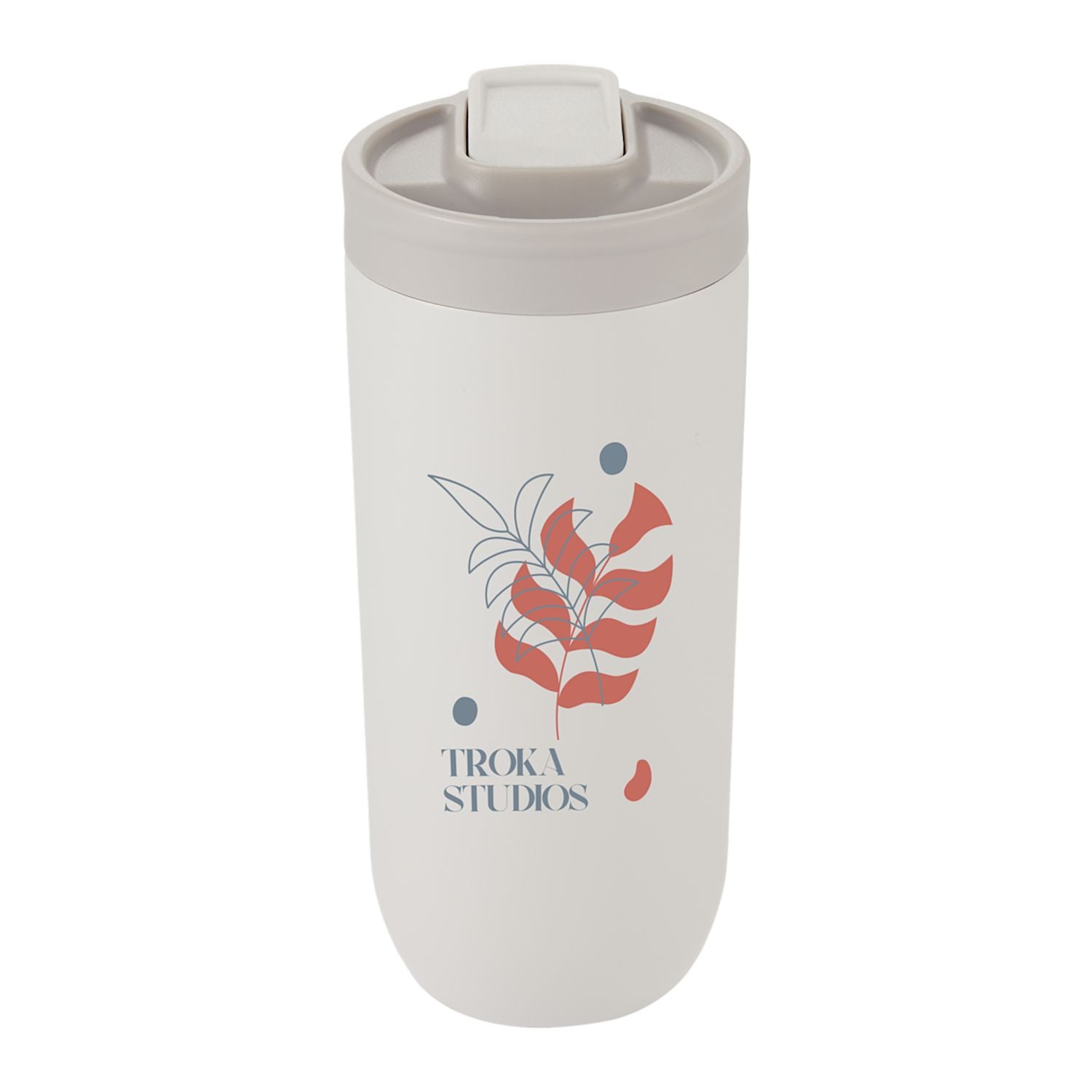 Joshua 17 oz Recycled Insulated Travel Tumbler - Cream