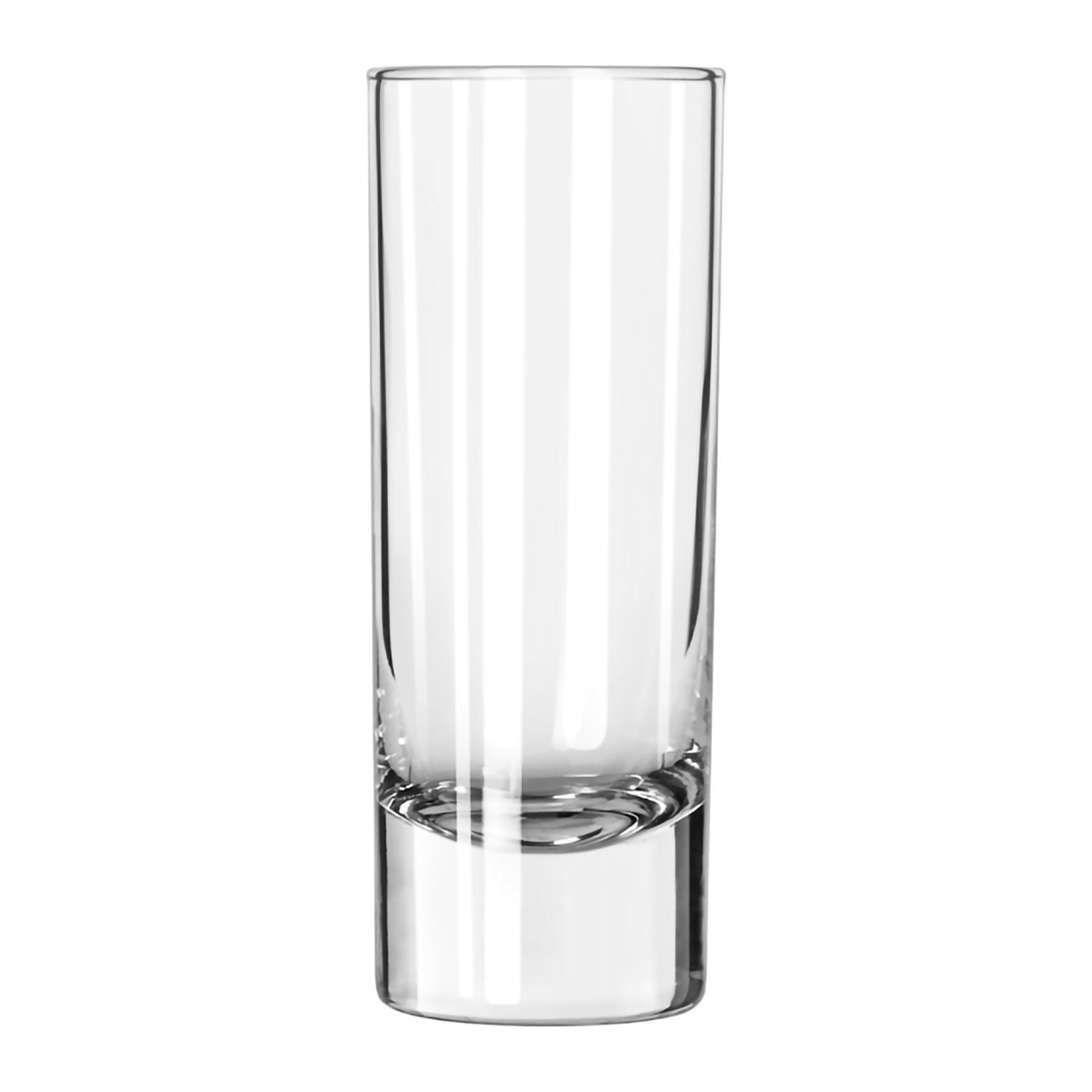 Libbey 2.5 oz Cordial Shot Glass shown blank without a logo