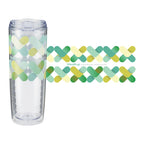 Mega Vortex Tumbler 24oz shown with a custom wrap 