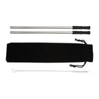Reusable Stainless steel Straw Set with Brush