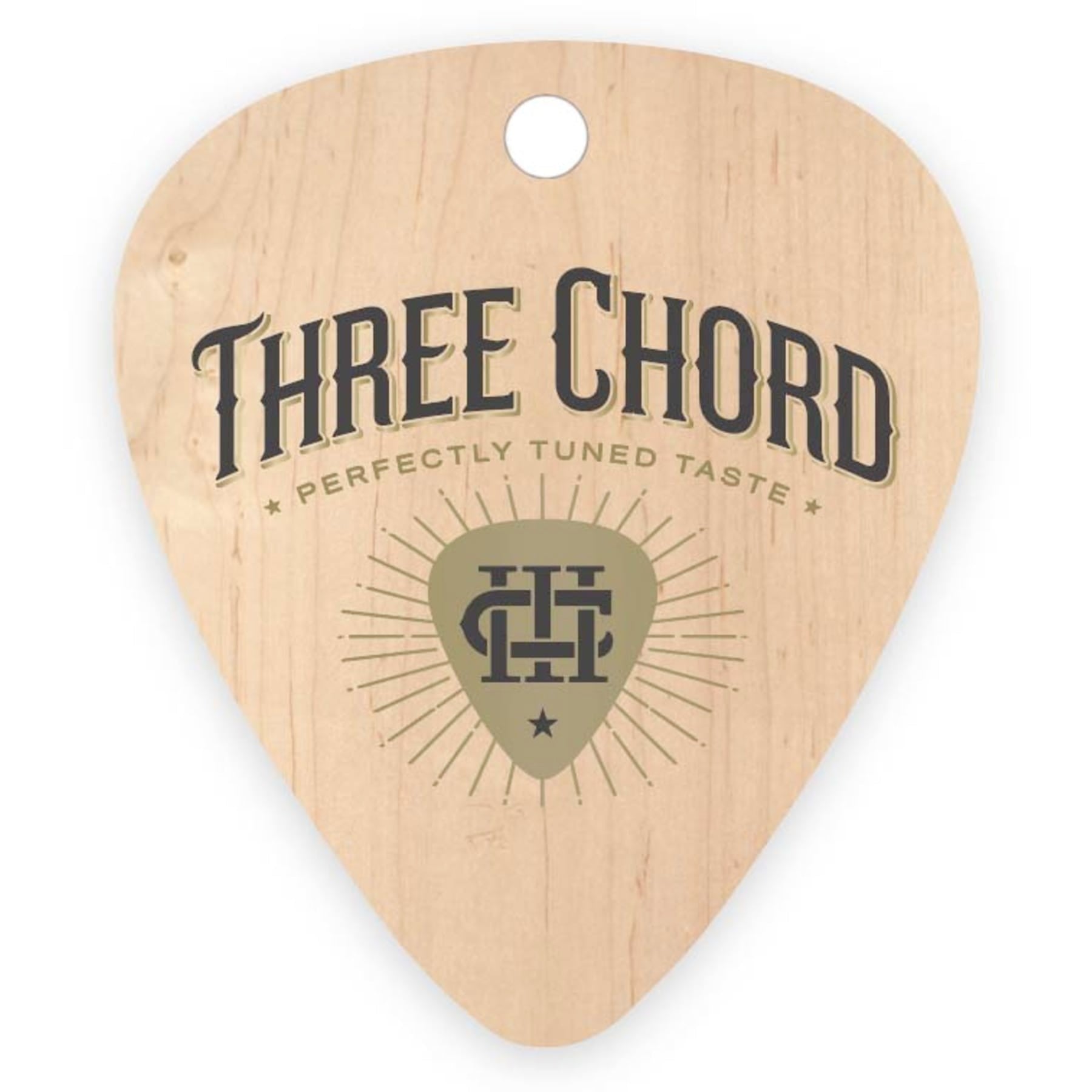 Promotional Wood Veneer Guitar Picks