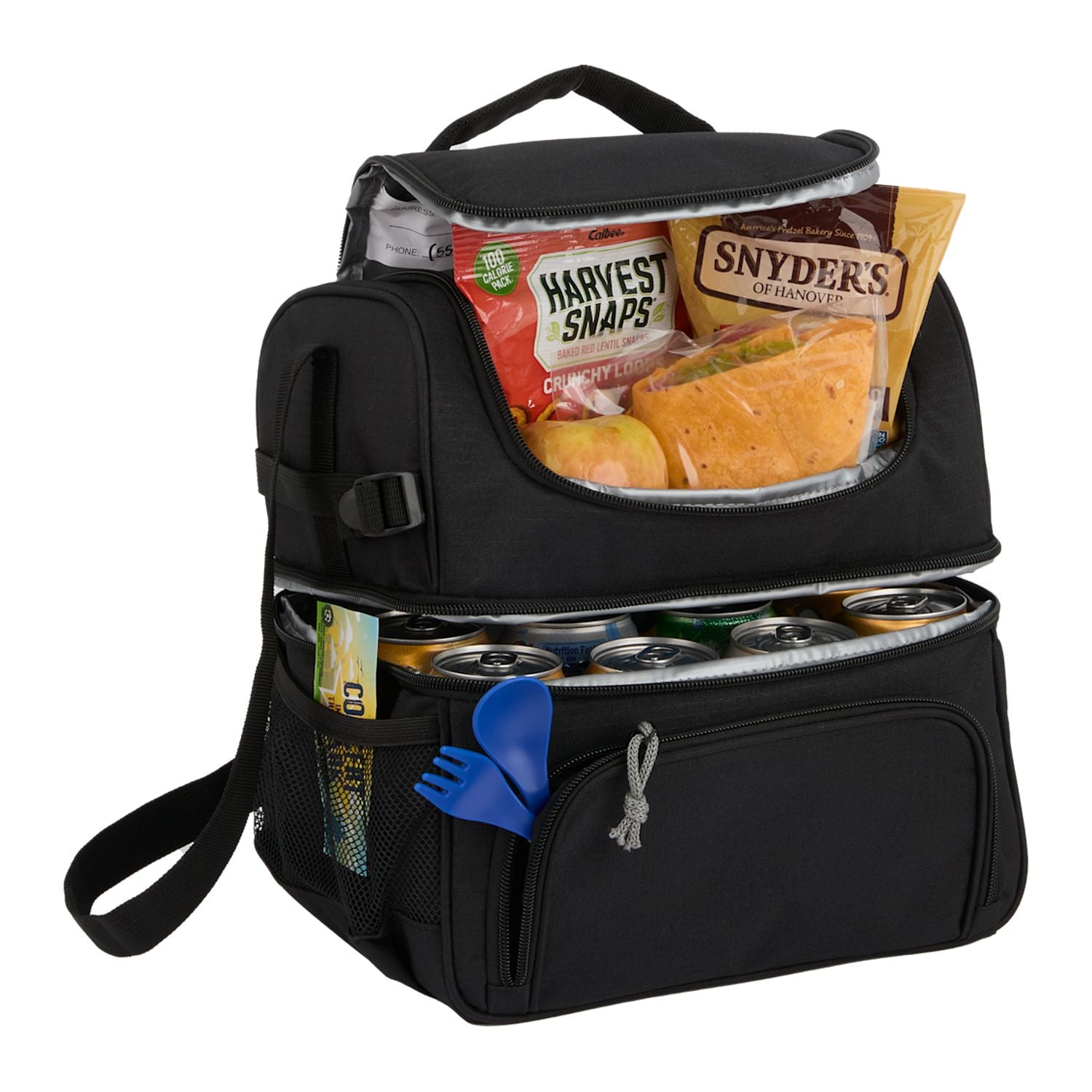 Two Tier 12 Can Lunch Cooler