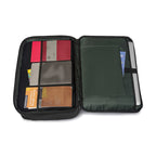 Jackson Slim Convertible Laptop Portfolio shown opened with non included contents inside