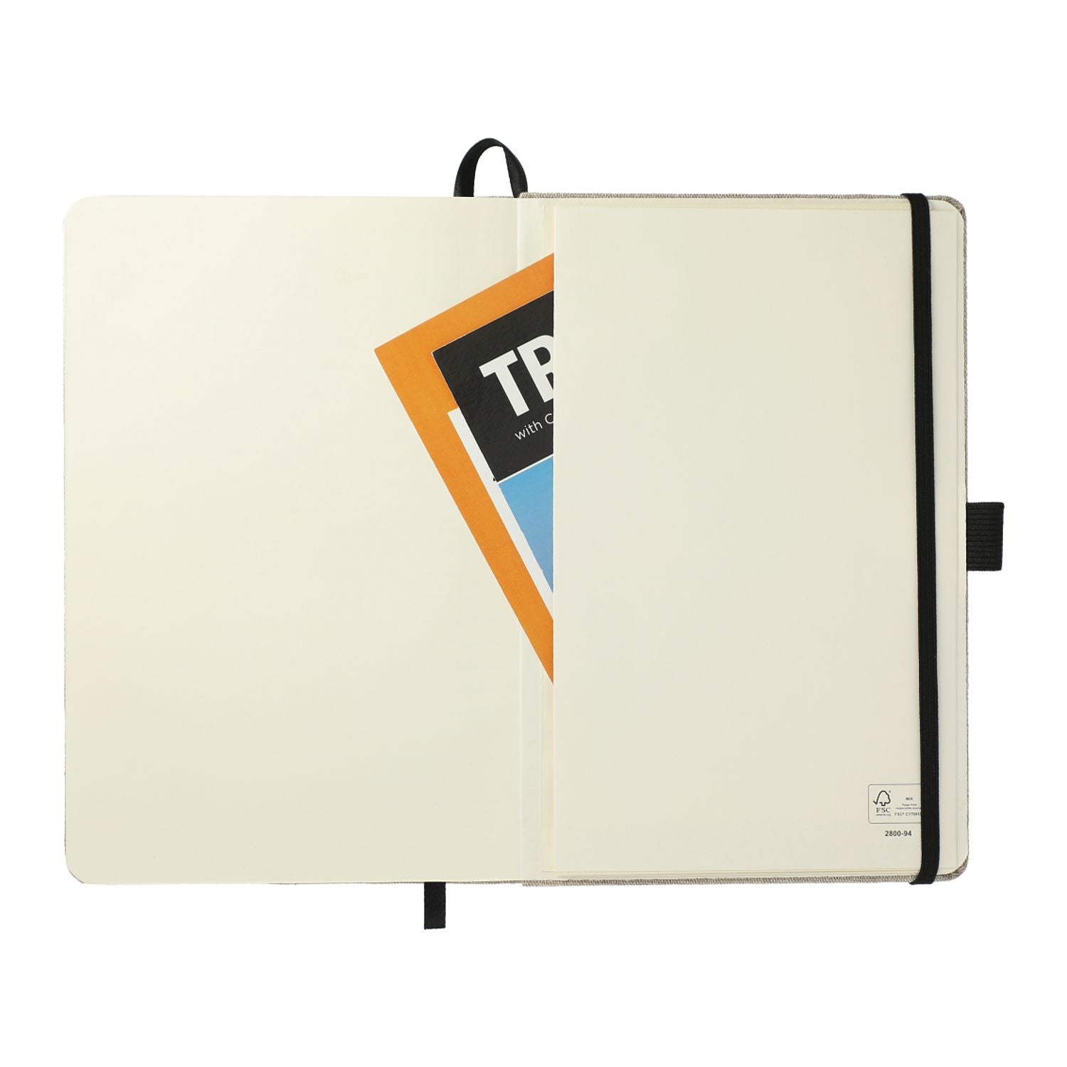 5.5" x 8.5" Recycled Cotton Bound JournalBook®