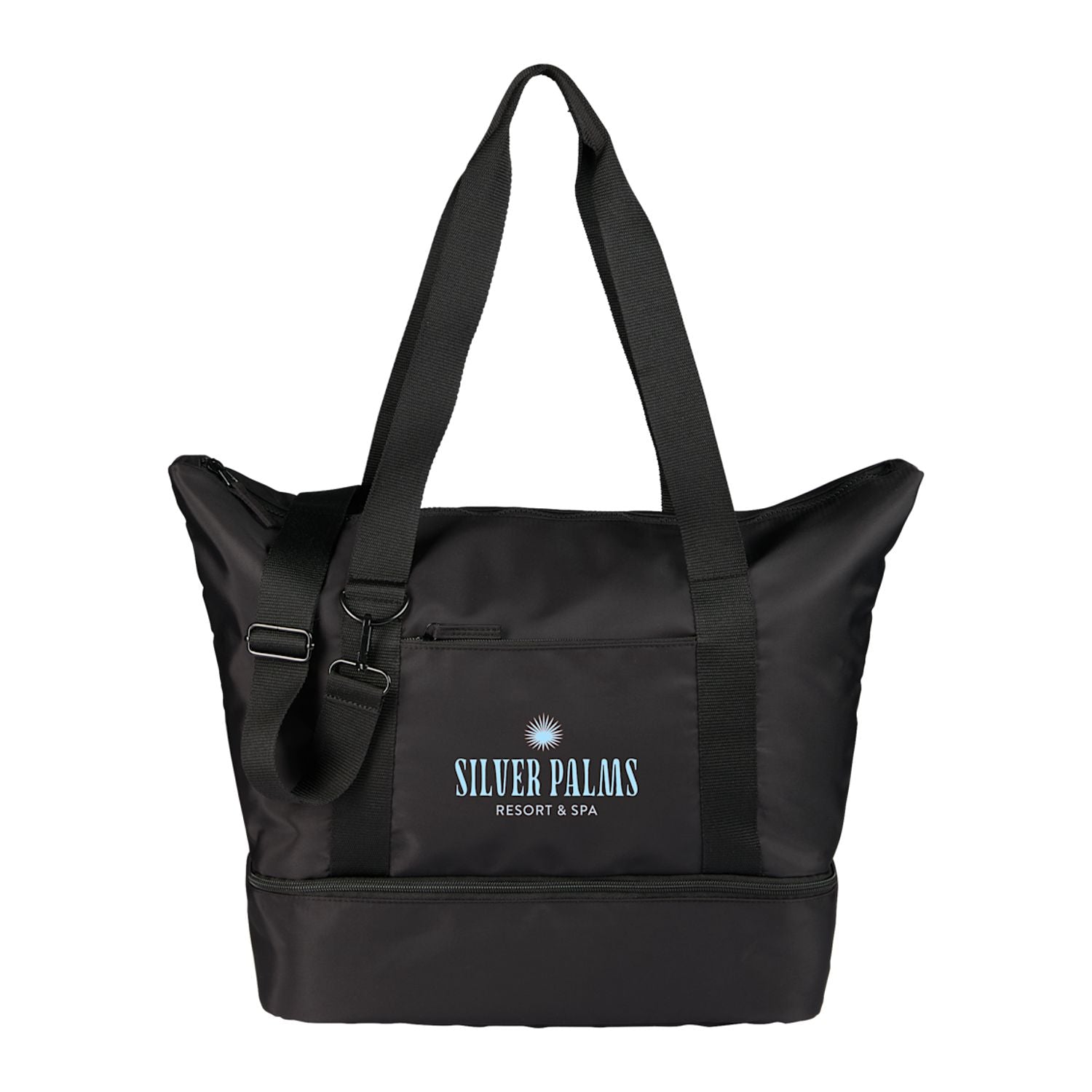 Daybreak Recycled Travel Tote - Black