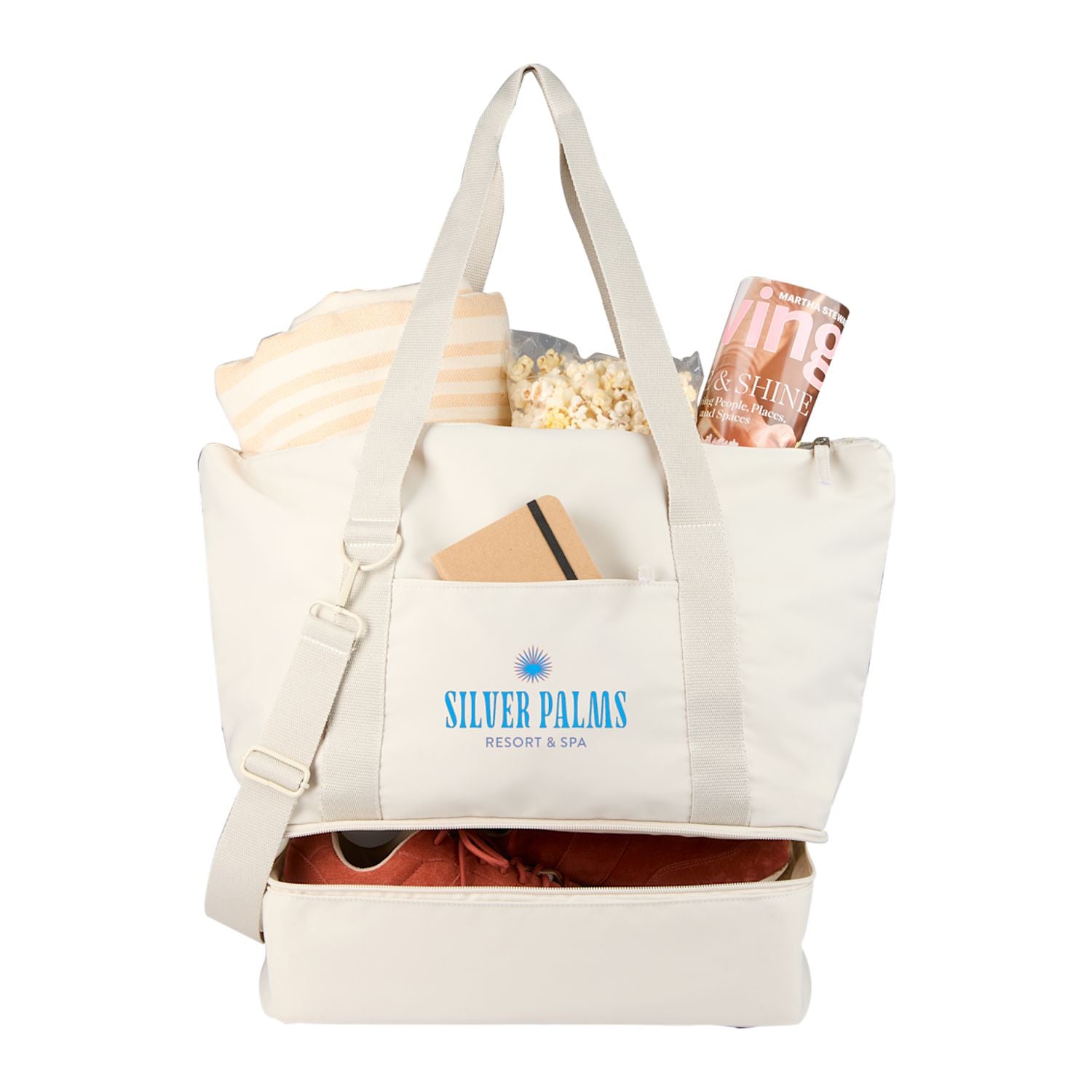 Daybreak Recycled Travel Tote - Natural