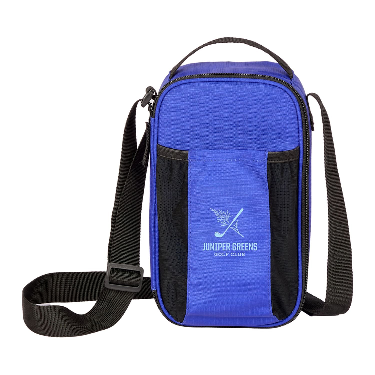 Crossbody Recycled 6-Can Cooler - Blue