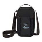 Crossbody Recycled 6-Can Cooler - Black