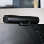 Back of Sound Saber Clip On Wireless Monitor Speaker