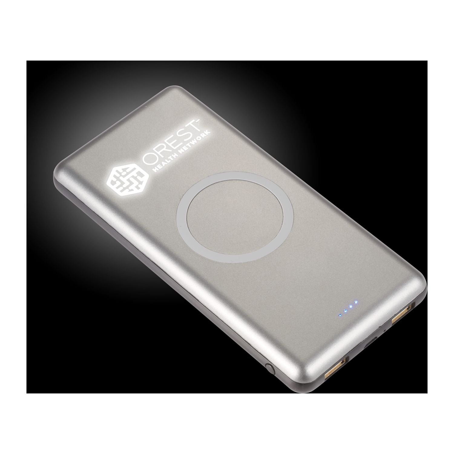 Light Up Qi 10,000 mAh Wireless Charging Power Bank
