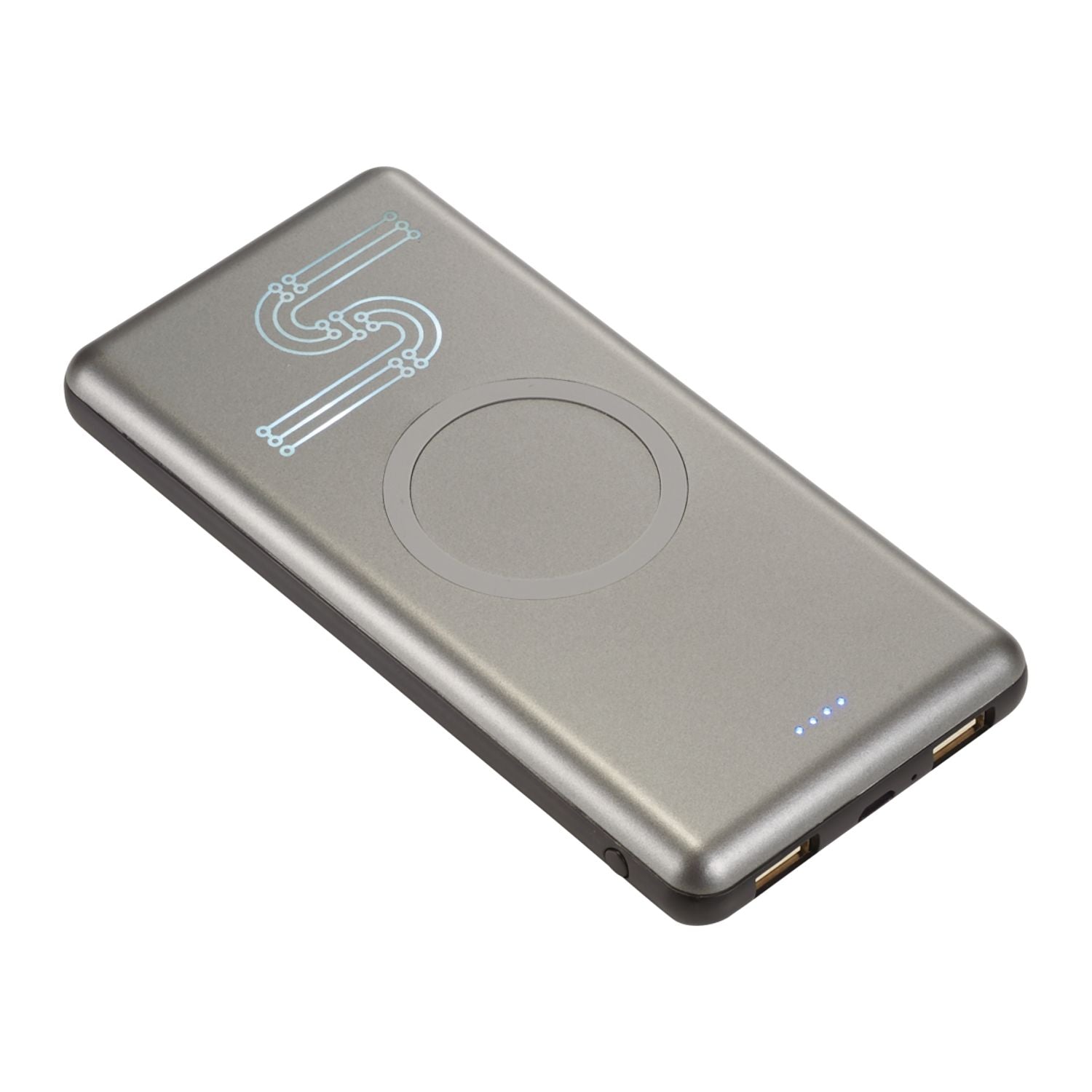 Light Up Qi 10,000 mAh Wireless Charging Power Bank