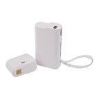 UL Listed 10,000 mAh 20W PD Power Bank with AC Plug