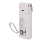 UL Listed 10,000 mAh 20W PD Power Bank with AC Plug