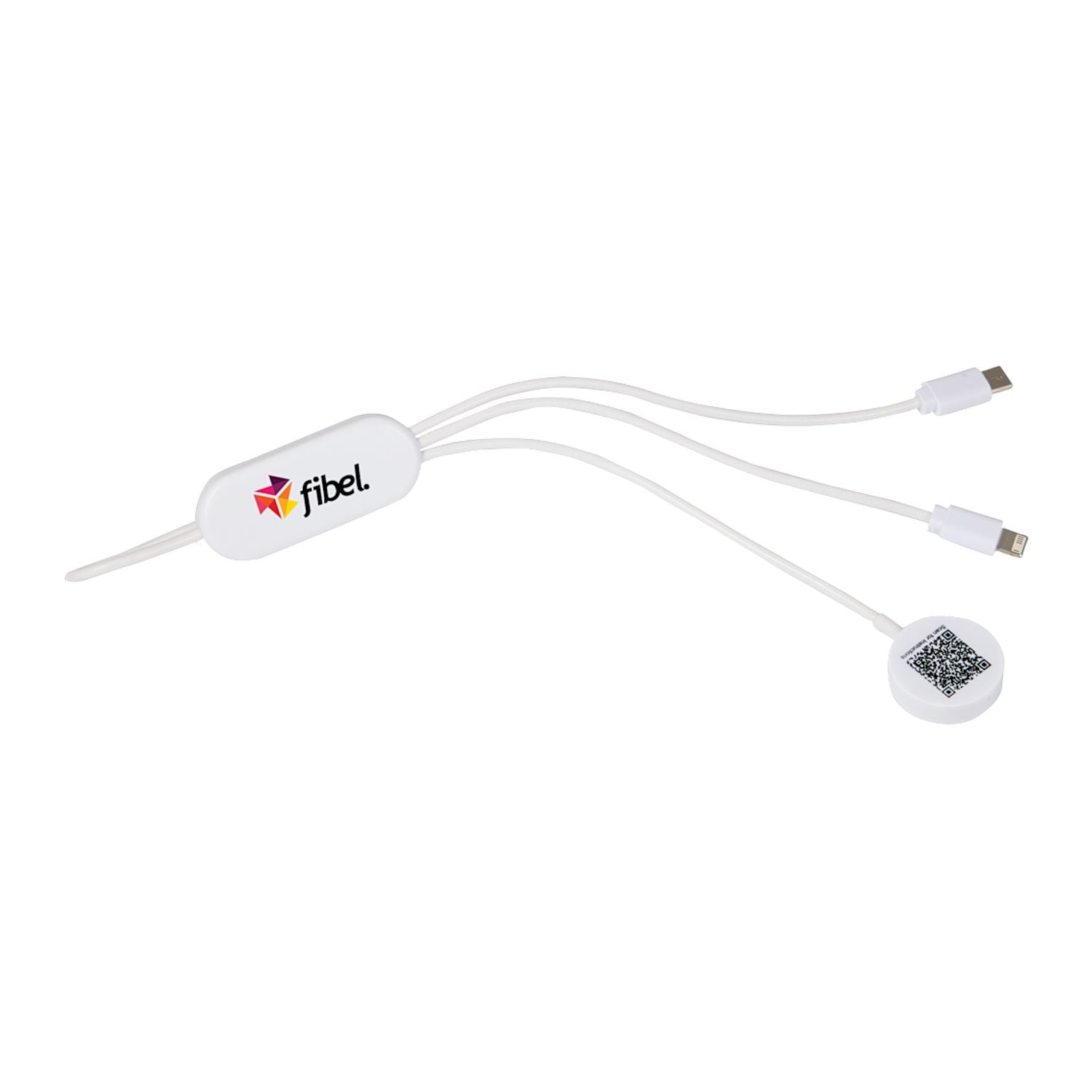 Allcord 5-in-1 Charging Cable with Apple Watch Charger