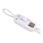 Allcord 5-in-1 Charging Cable with Apple Watch Charger