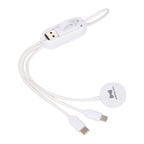 Allcord 5-in-1 Charging Cable with Apple Watch Charger