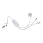 Allcord 5-in-1 Charging Cable with Apple Watch Charger