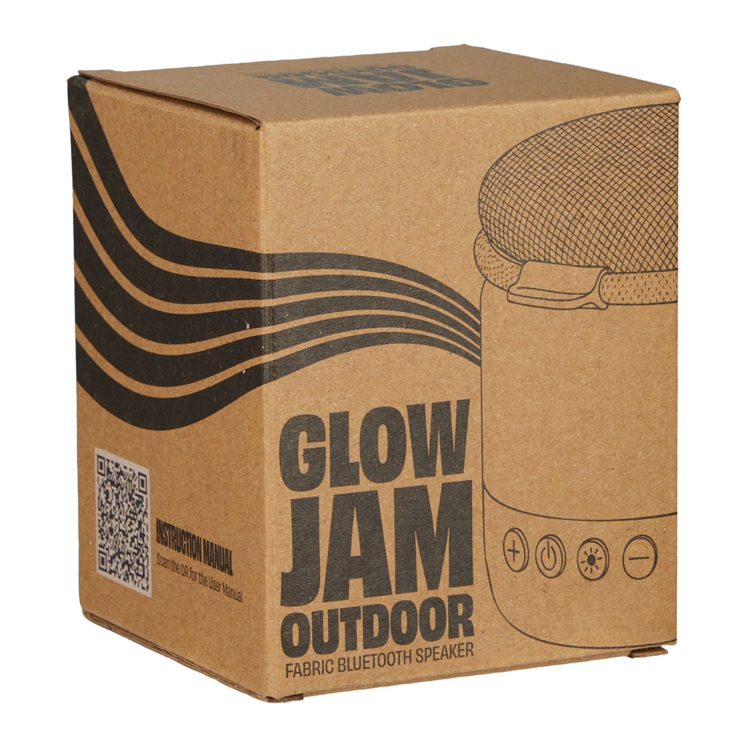 Glow Jam Outdoor Bluetooth Party Speaker Packaging