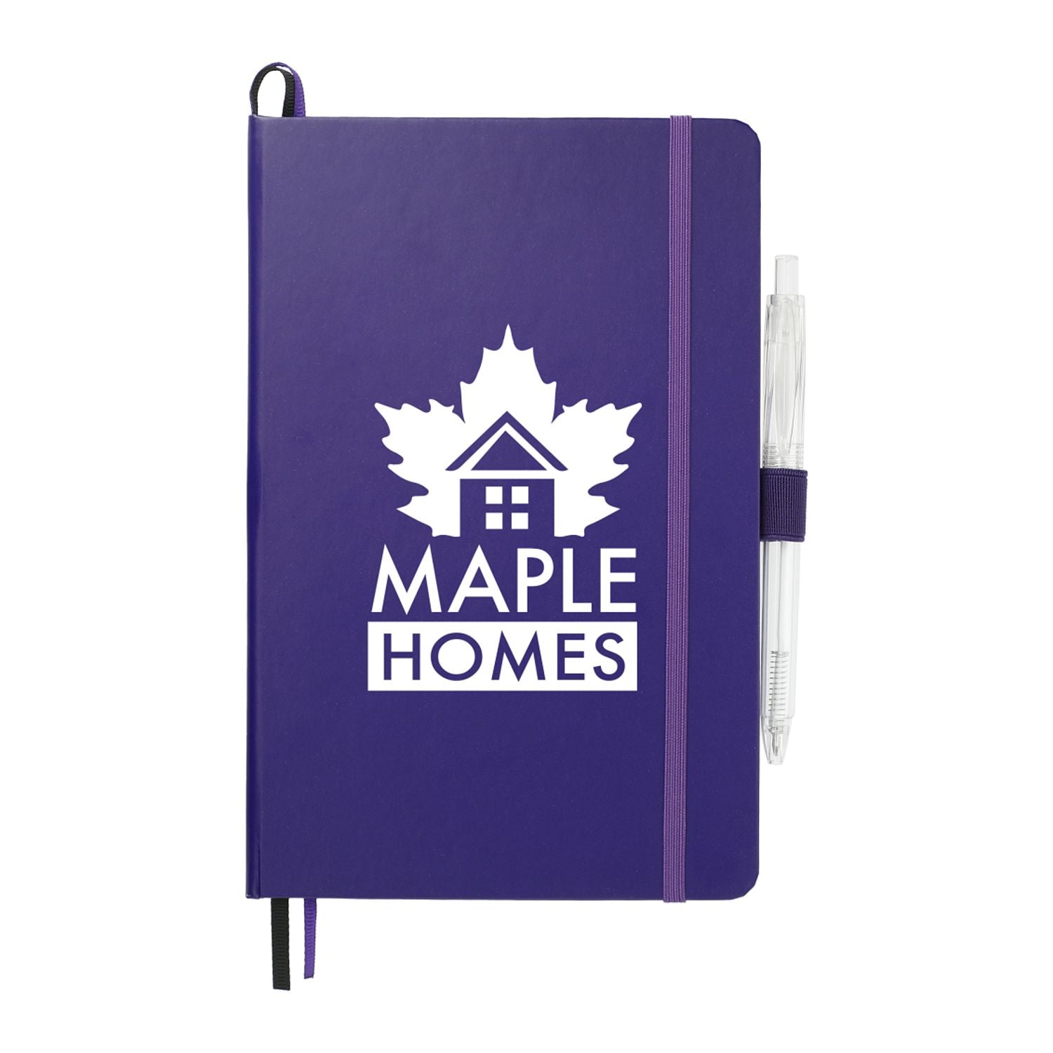 Purple 5.5" x 8.5" FSC® Mix Bound Journal Set