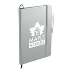 Silver 5.5" x 8.5" FSC® Mix Bound Journal Set