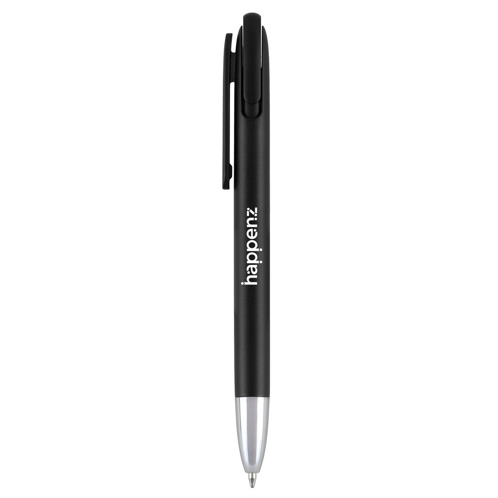 Black Rolling Hills MC Pen with a custom silk screened logo