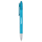 Light Blue Rolling Hills MC Pen with a custom silk screened logo